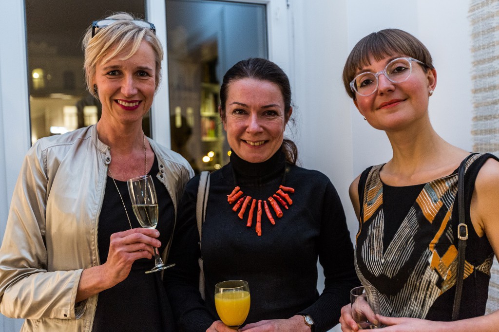 Ute Weingarten, Nadja Bartels (Tchoban Foundation), Nike Sohrauer (ARTPRESS)