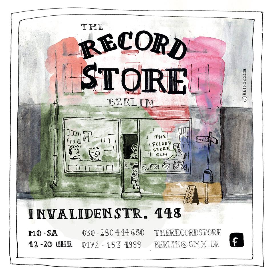 The Recordstore Berlin, Design Katharina Reinsbach