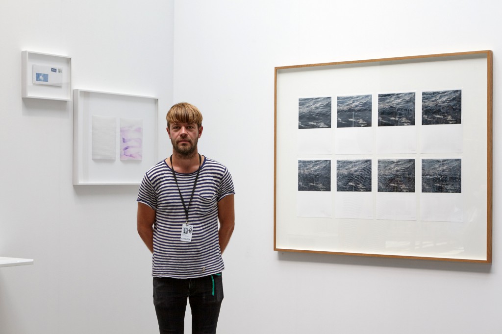 Mikko Rikala at Art Berlin Contemporary 2015. Photo: DONE STUDIO - Ulf Saupe