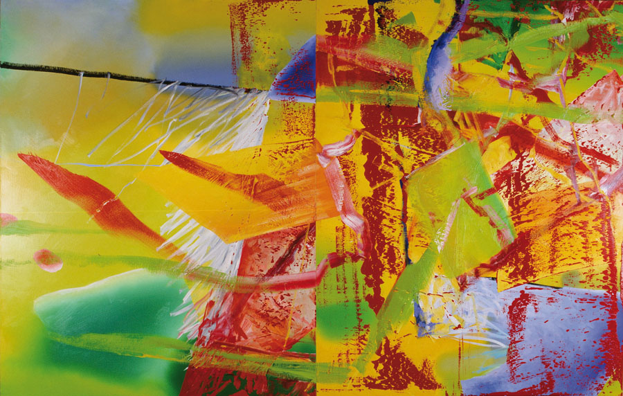 Gerhard Richter. Rot, 1982, Öl auf Leinwand / Oil on canvas, 260 x 400 cm Courtesy Sammlung Hoffmann, Berlin